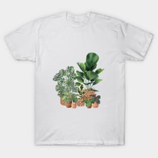 House Plants Illustration 8 T-Shirt